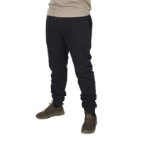 Fox Collection Black/Orange Sherpa Joggers